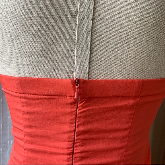 CLUSE CORAL RUFFLE STRAPLESS MINI DRESS S - Picture 7 of 9